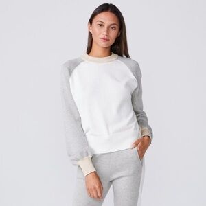 Monrow Color Block Sweater NWT SOLD OUT